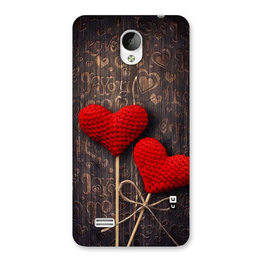 Thread Art Wooden Print Back Case for Vivo Y21