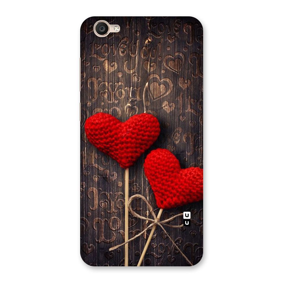 Thread Art Wooden Print Back Case for Vivo Y55s