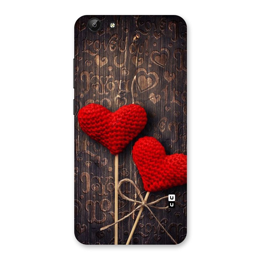 Thread Art Wooden Print Back Case for Vivo Y69