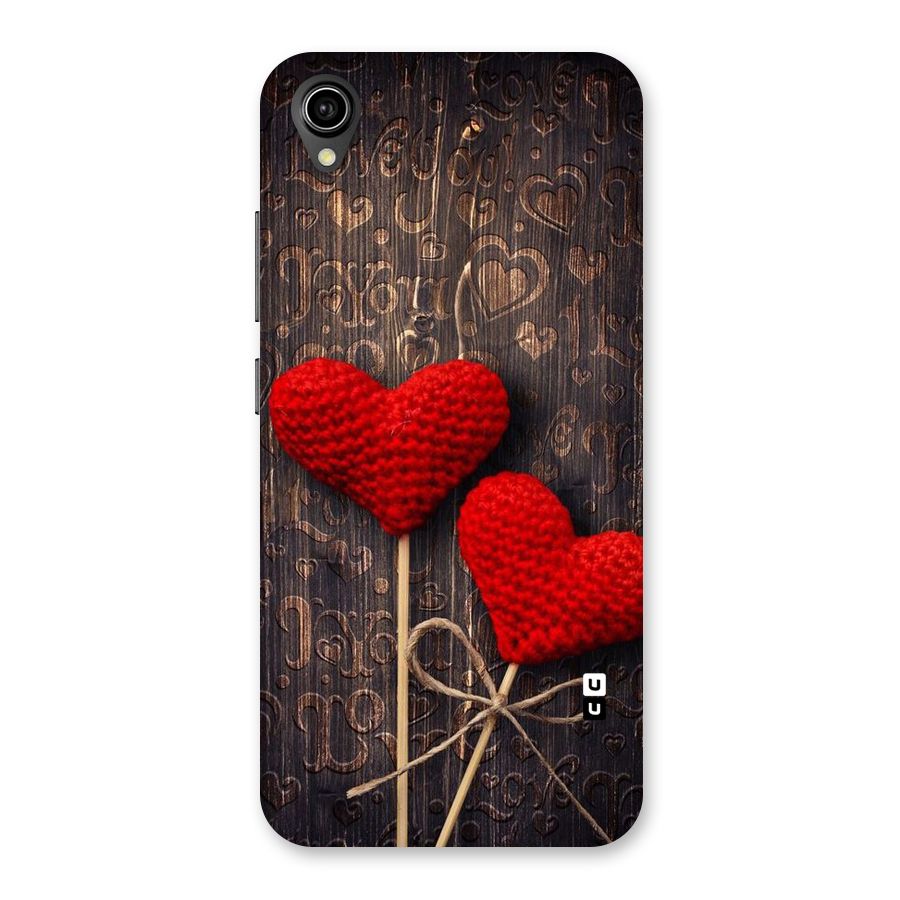 Thread Art Wooden Print Back Case for Vivo Y90