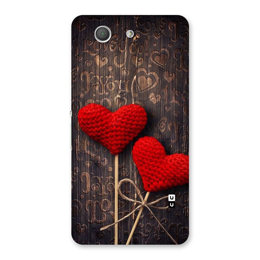 Thread Art Wooden Print Back Case for Xperia Z3 Compact