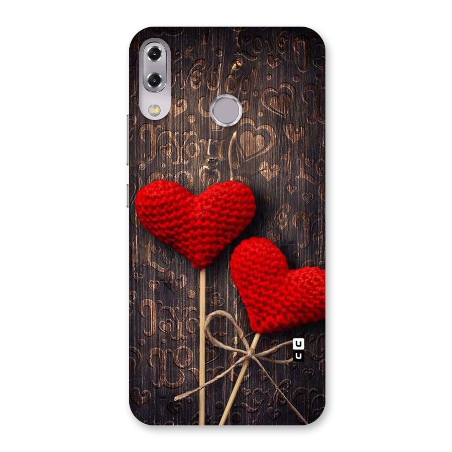 Thread Art Wooden Print Back Case for Zenfone 5Z
