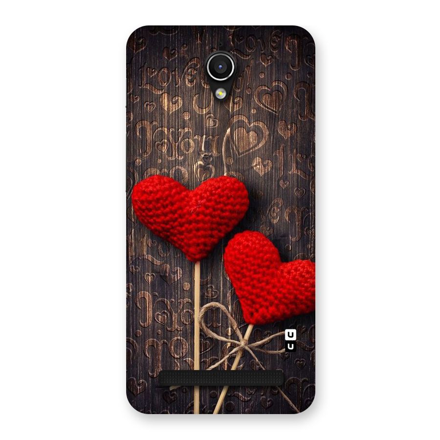 Thread Art Wooden Print Back Case for Zenfone Go