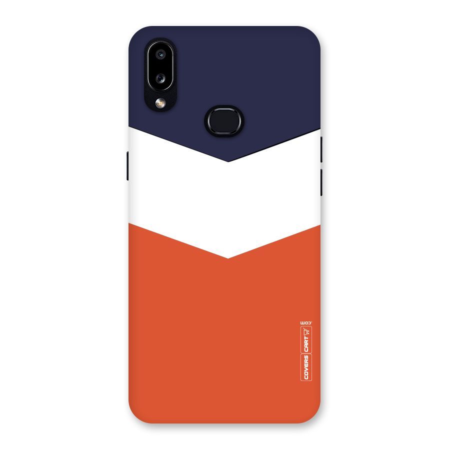Three Colour Pattern Back Case for Galaxy A10s