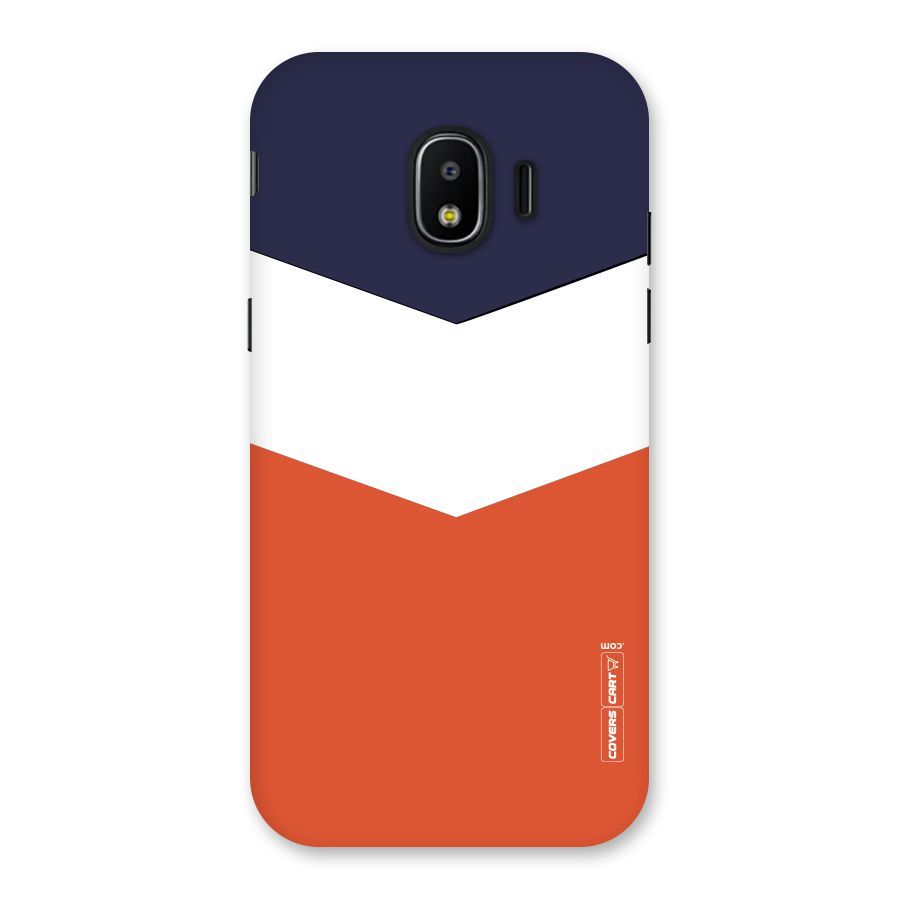 Three Colour Pattern Back Case for Galaxy J2 Pro 2018