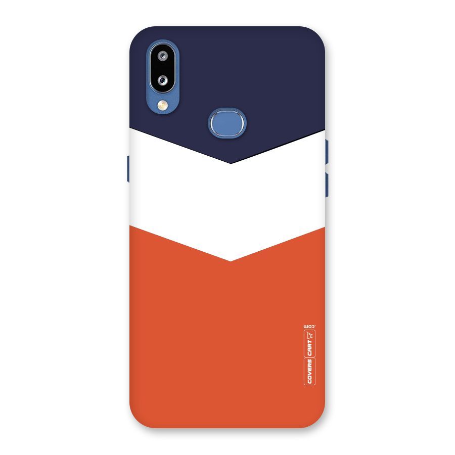 Three Colour Pattern Back Case for Galaxy M01s
