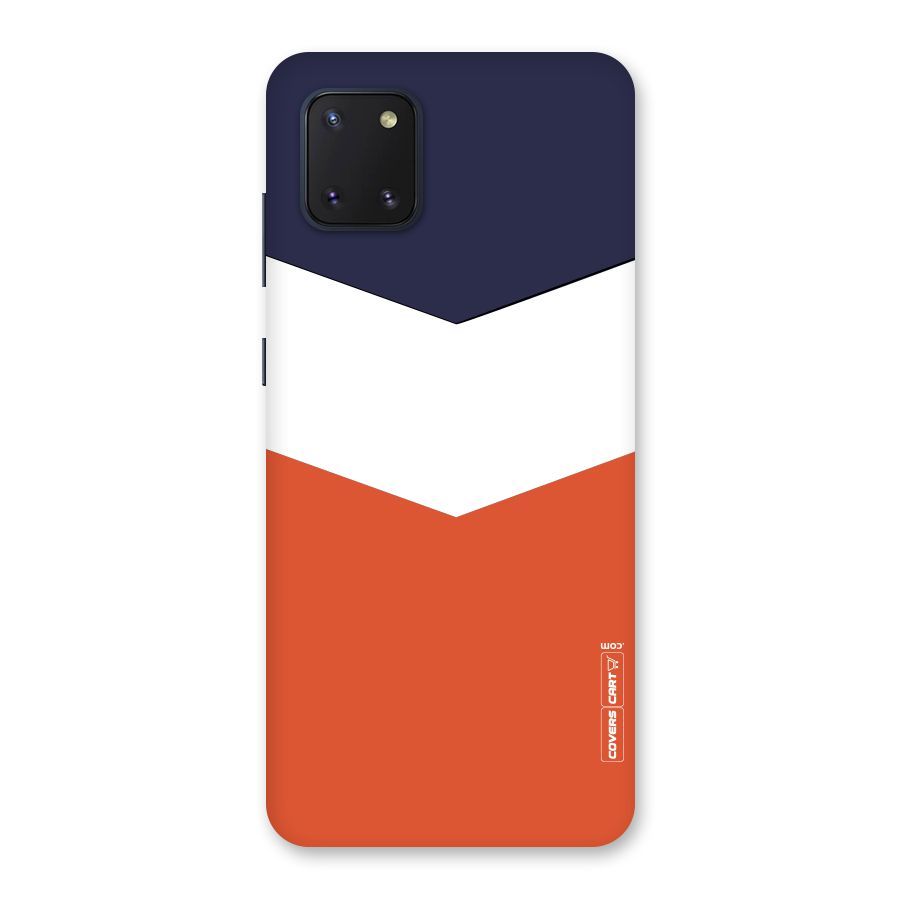 Three Colour Pattern Back Case for Galaxy Note 10 Lite