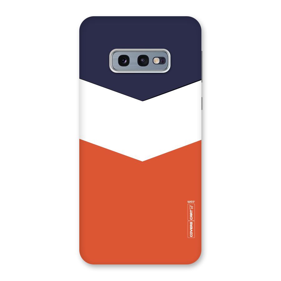 Three Colour Pattern Back Case for Galaxy S10e