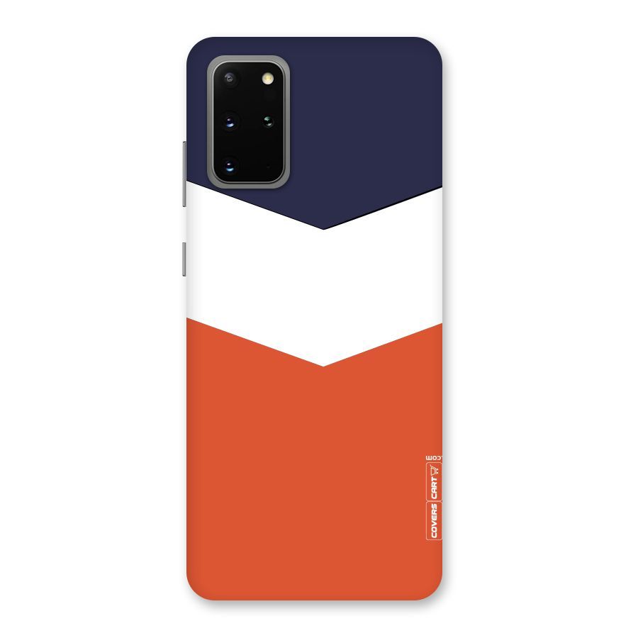 Three Colour Pattern Back Case for Galaxy S20 Plus
