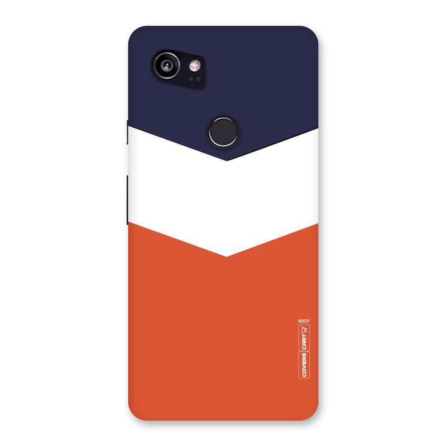 Three Colour Pattern Back Case for Google Pixel 2 XL