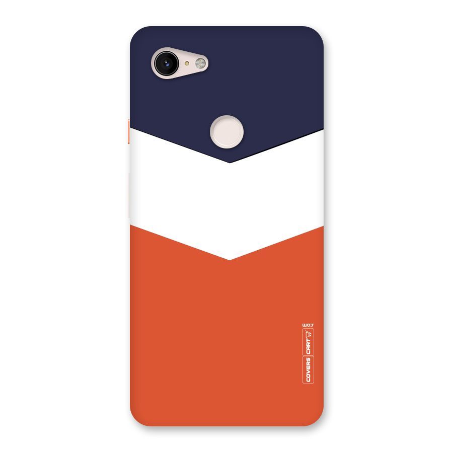 Three Colour Pattern Back Case for Google Pixel 3 XL