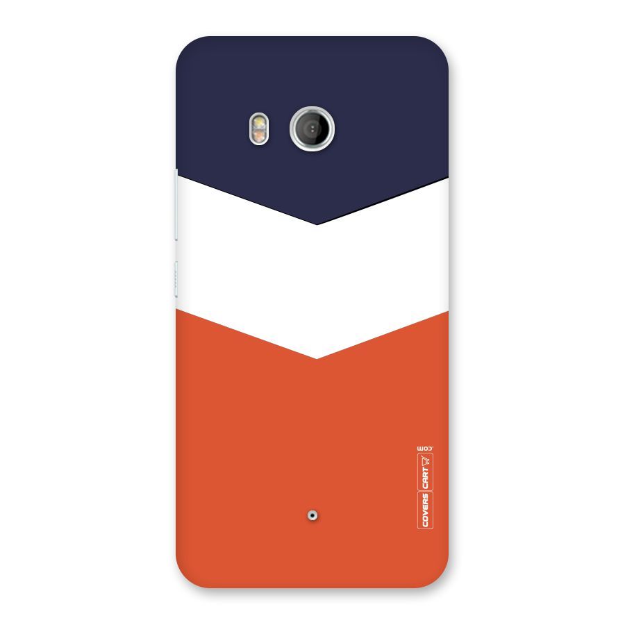 Three Colour Pattern Back Case for HTC U11