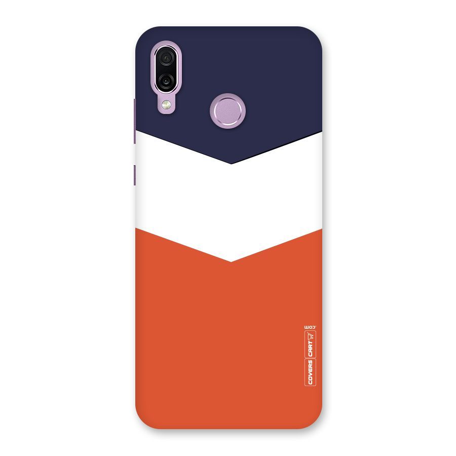 Three Colour Pattern Back Case for Honor Play