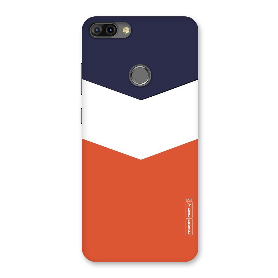 Three Colour Pattern Back Case for Infinix Hot 6 Pro
