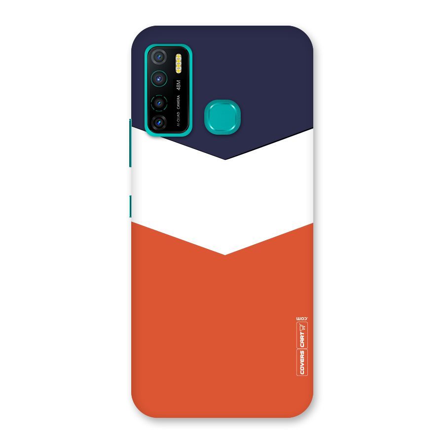 Three Colour Pattern Back Case for Infinix Hot 9 Pro