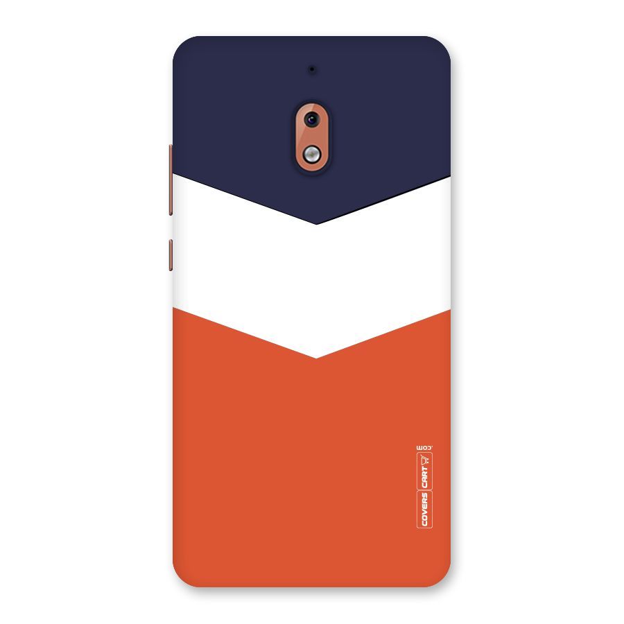 Three Colour Pattern Back Case for Nokia 2.1