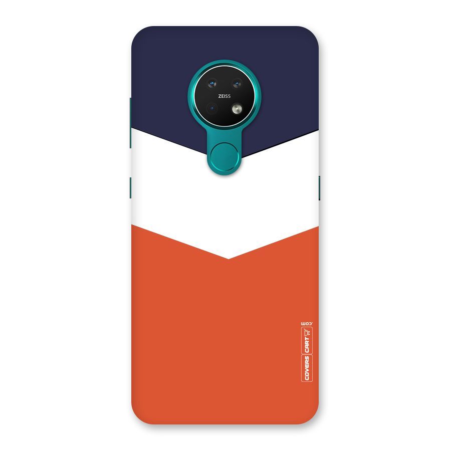 Three Colour Pattern Back Case for Nokia 7.2