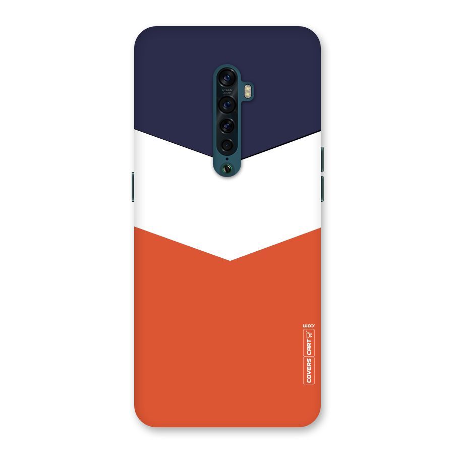 Three Colour Pattern Back Case for Oppo Reno2