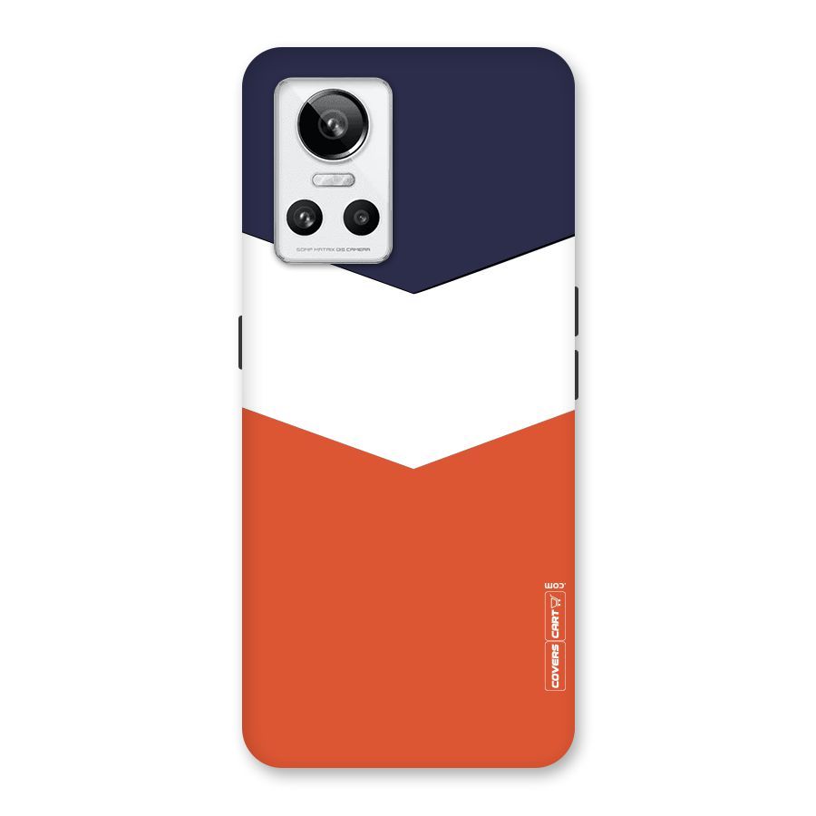 Three Colour Pattern Back Case for Realme GT Neo 3