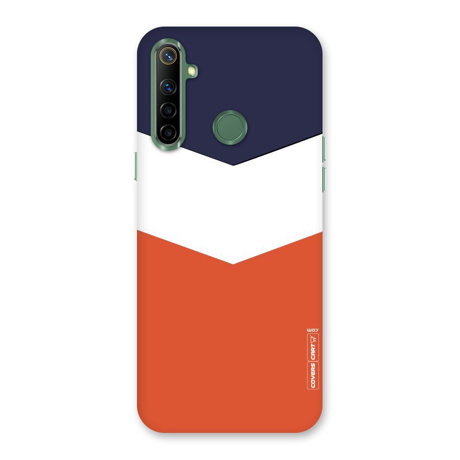Three Colour Pattern Back Case for Realme Narzo 10