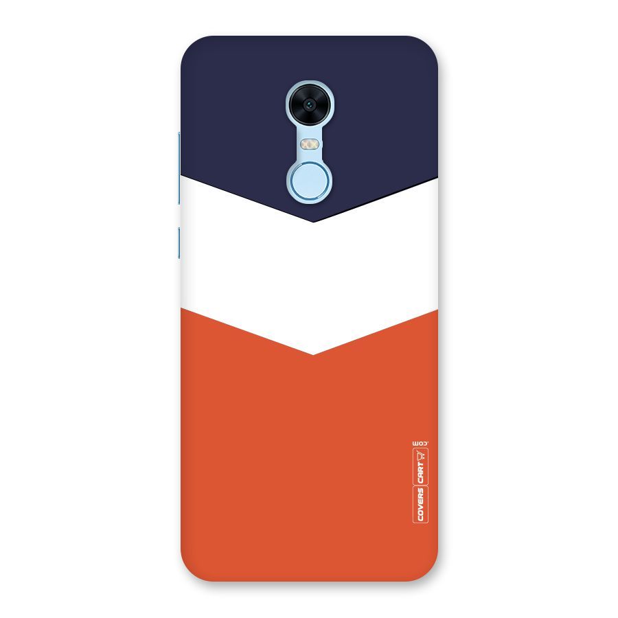 Three Colour Pattern Back Case for Redmi Note 5