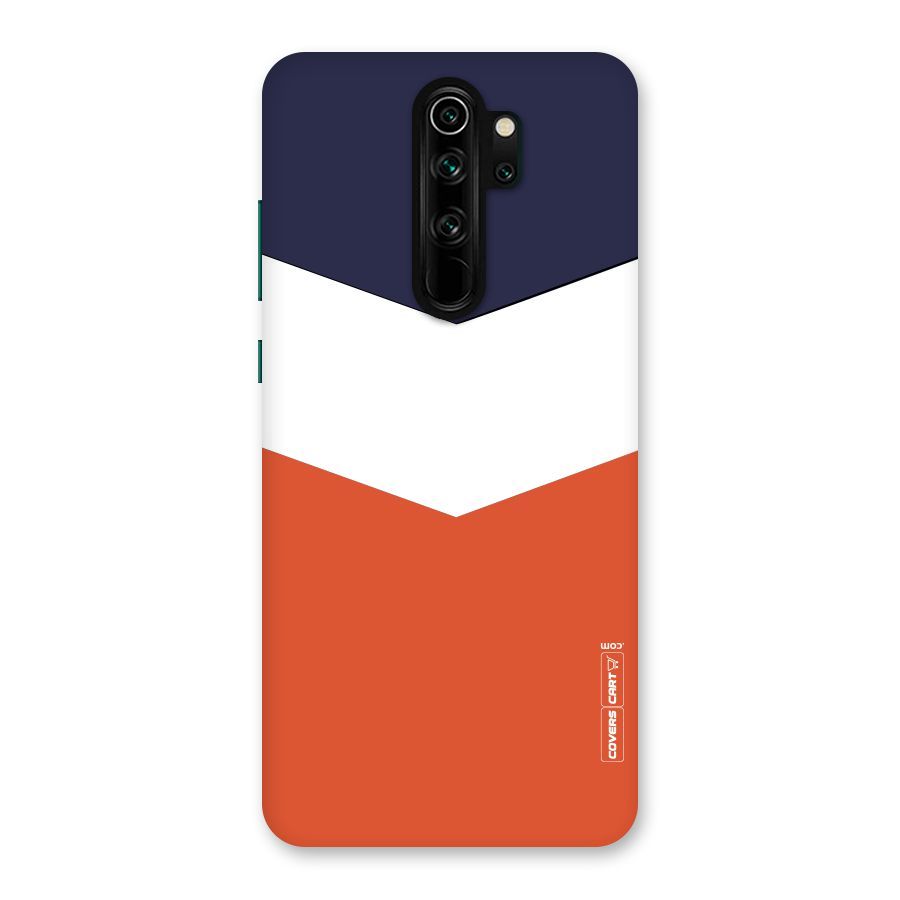 Three Colour Pattern Back Case for Redmi Note 8 Pro