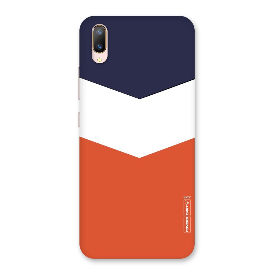 Three Colour Pattern Back Case for Vivo V11 Pro