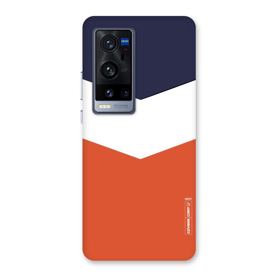 Three Colour Pattern Back Case for Vivo X60 Pro Plus