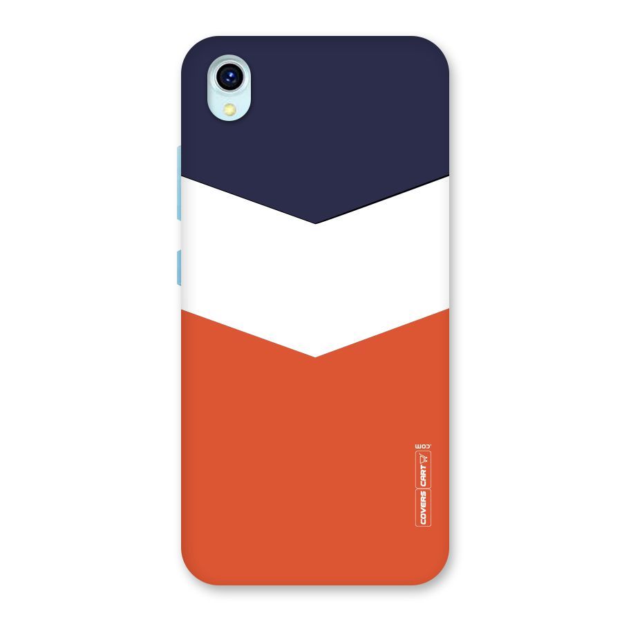 Three Colour Pattern Back Case for Vivo Y1s