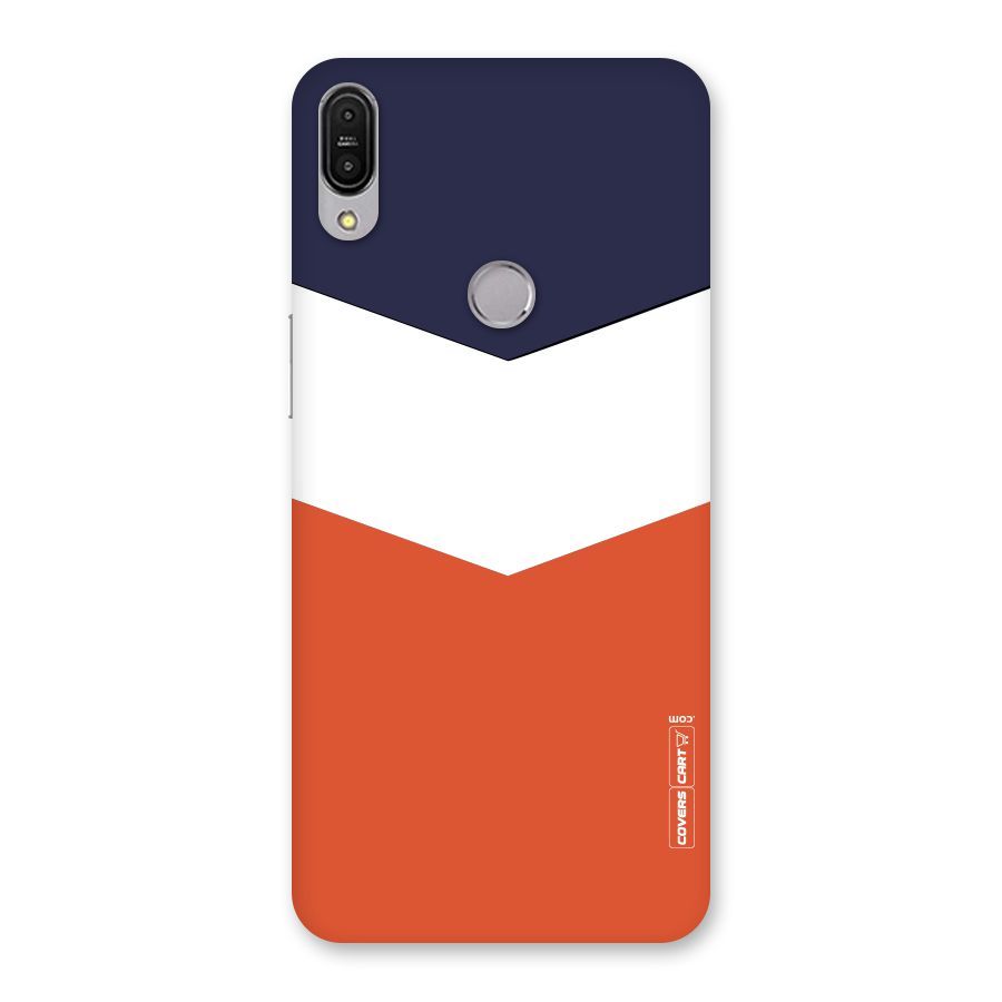 Three Colour Pattern Back Case for Zenfone Max Pro M1