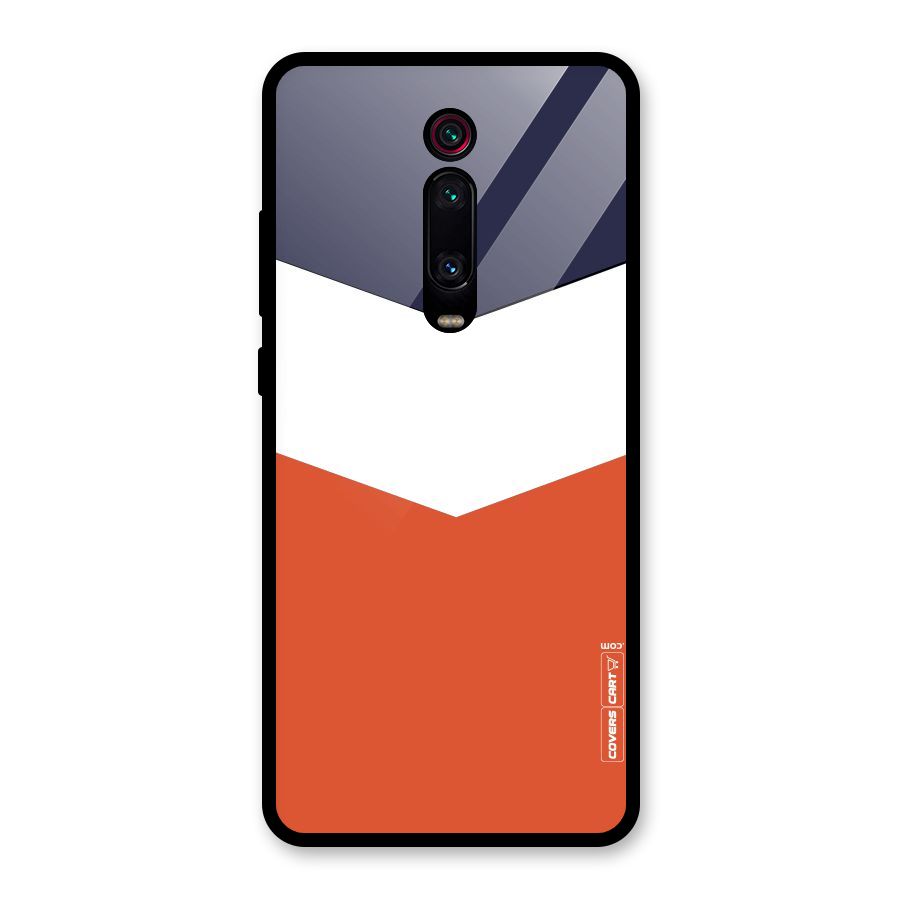Three Colour Pattern Glass Back Case for Redmi K20