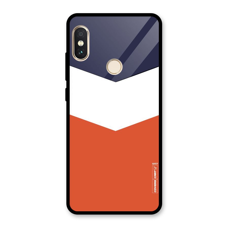 Three Colour Pattern Glass Back Case for Redmi Note 5 Pro