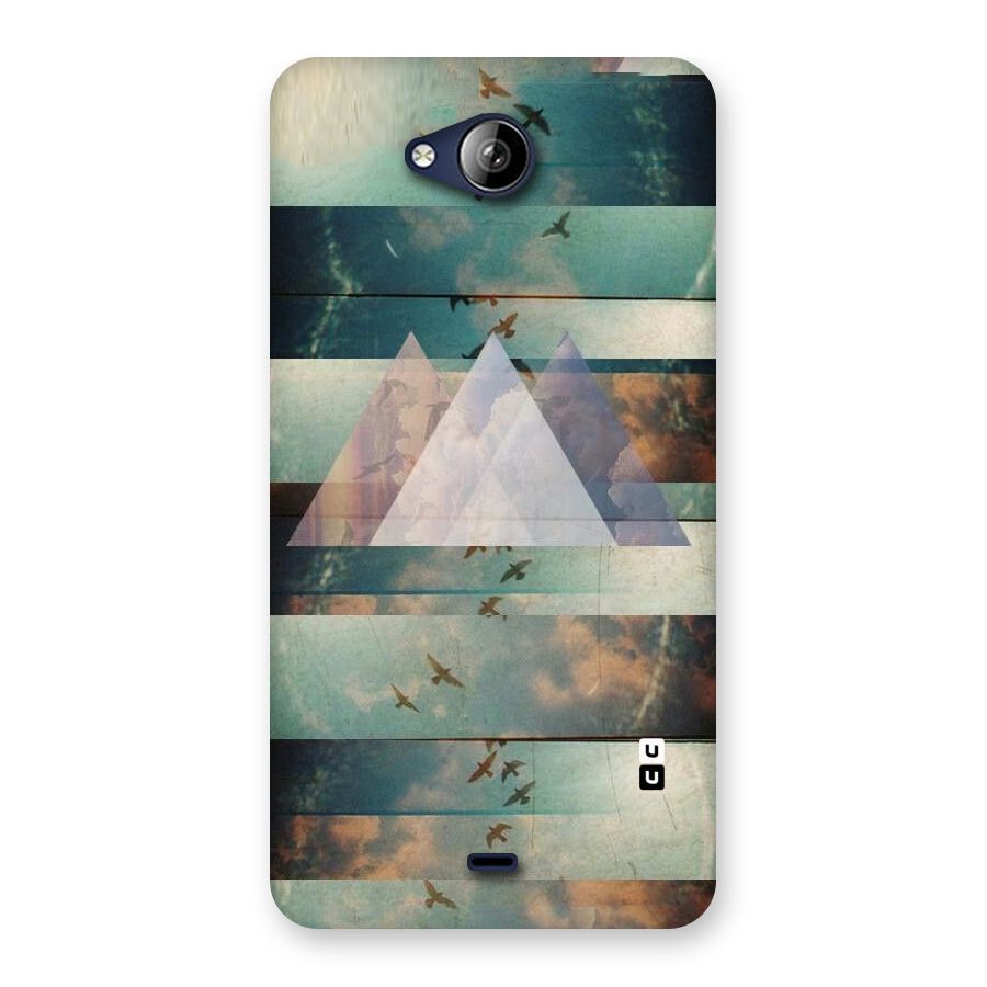 Three Triangles Back Case for Canvas Play Q355