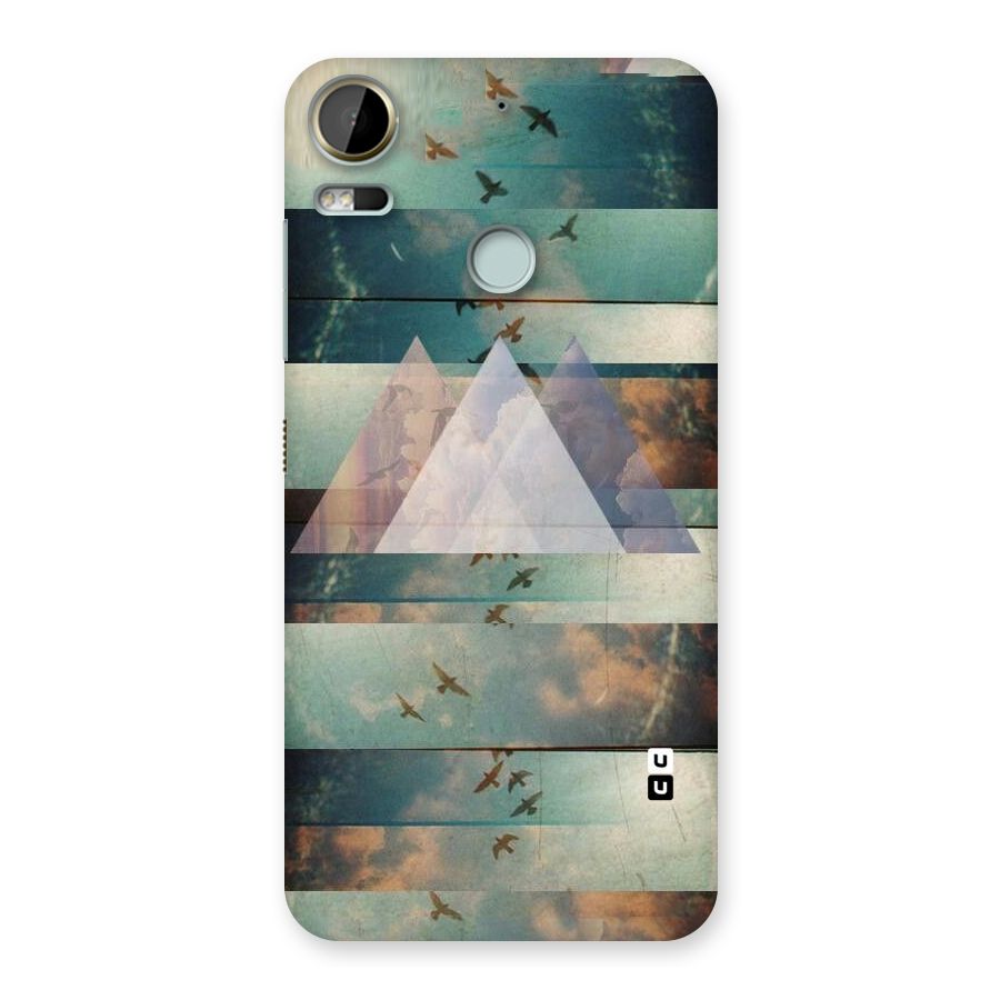 Three Triangles Back Case for Desire 10 Pro