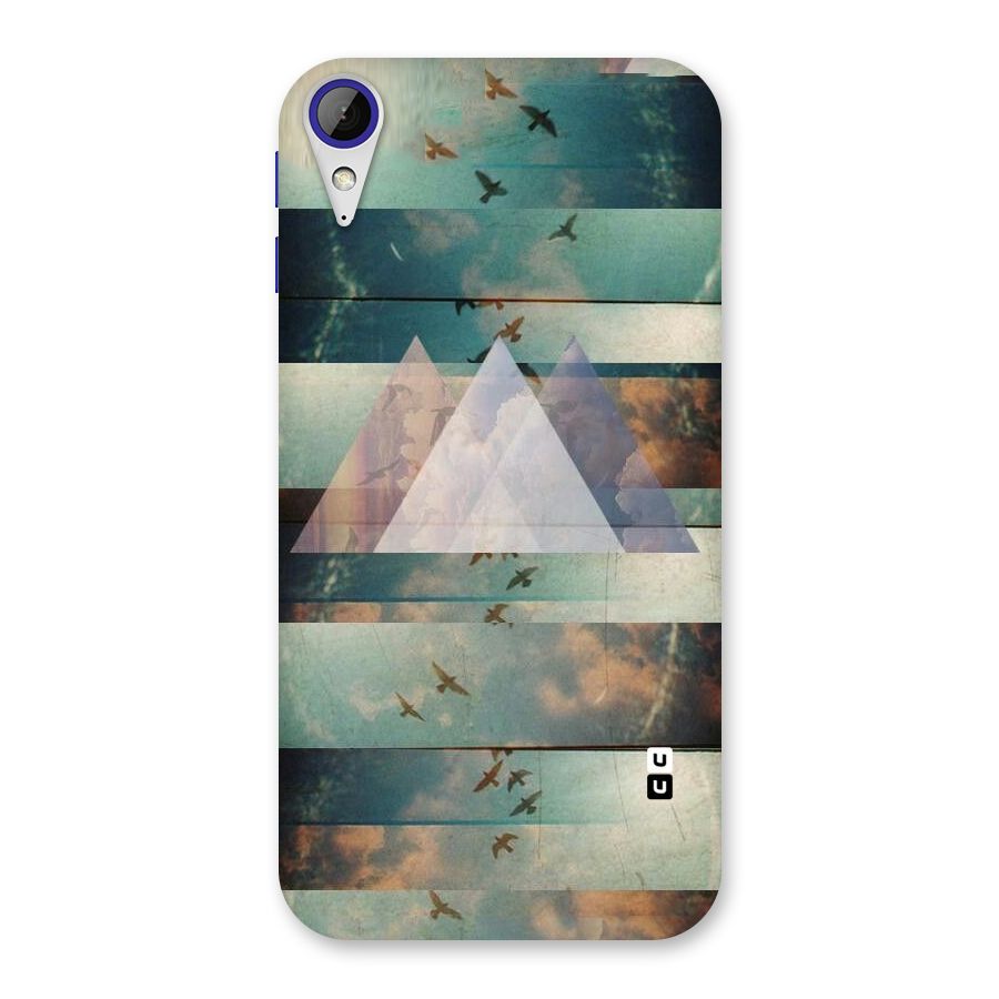 Three Triangles Back Case for Desire 830