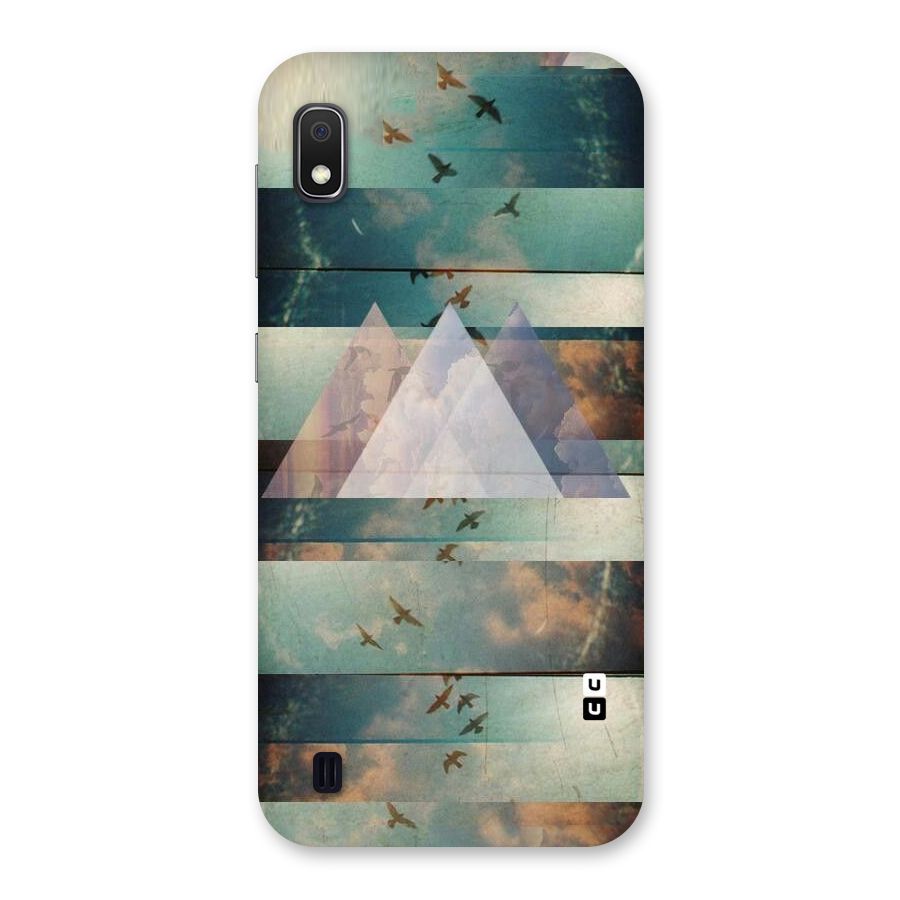 Three Triangles Back Case for Galaxy A10