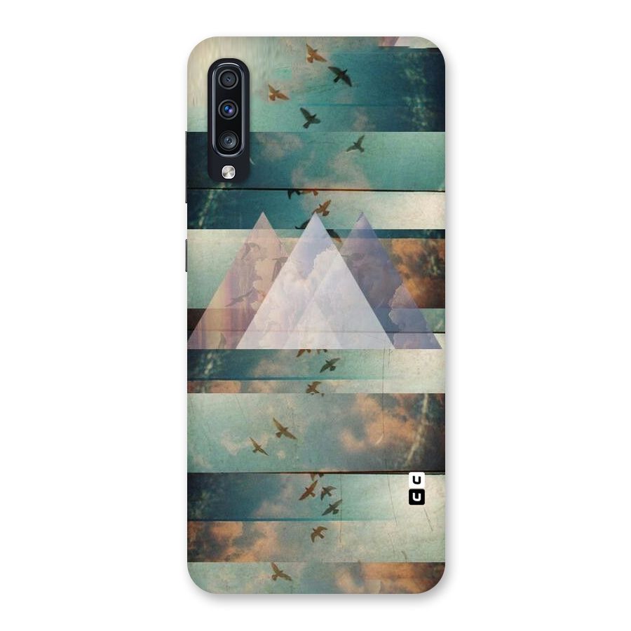 Three Triangles Back Case for Galaxy A70