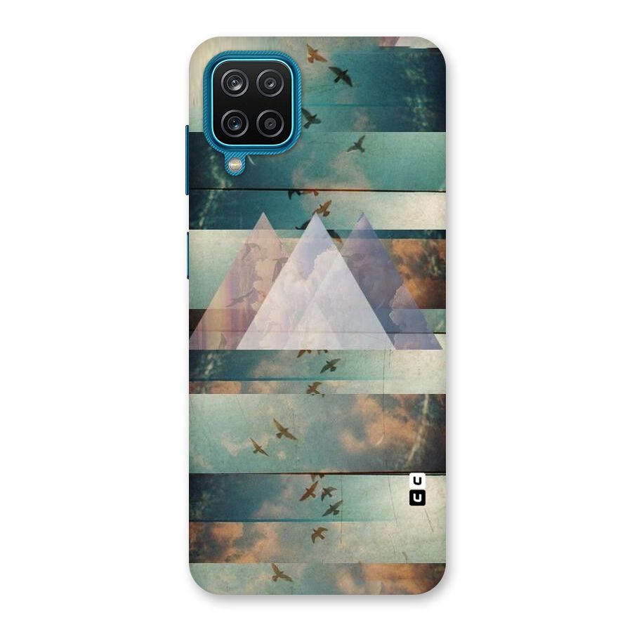 Three Triangles Back Case for Galaxy F12