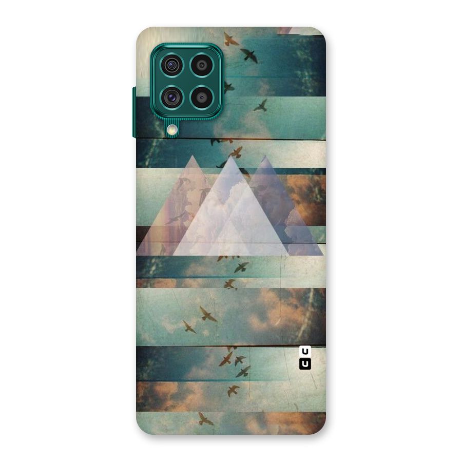 Three Triangles Back Case for Galaxy F62