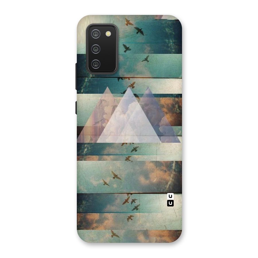 Three Triangles Back Case for Galaxy M02s