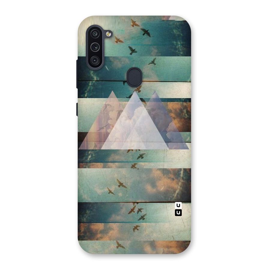 Three Triangles Back Case for Galaxy M11