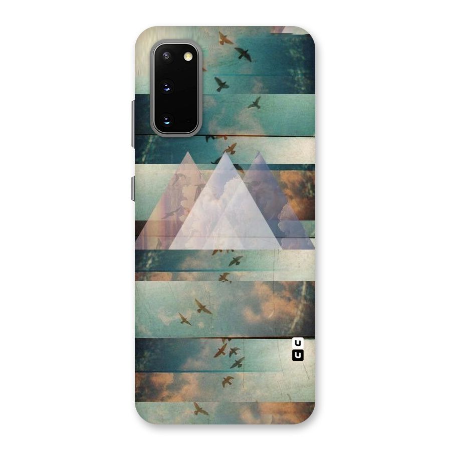 Three Triangles Back Case for Galaxy S20