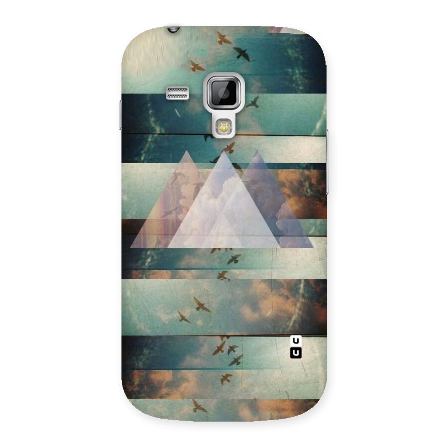 Three Triangles Back Case for Galaxy S Duos