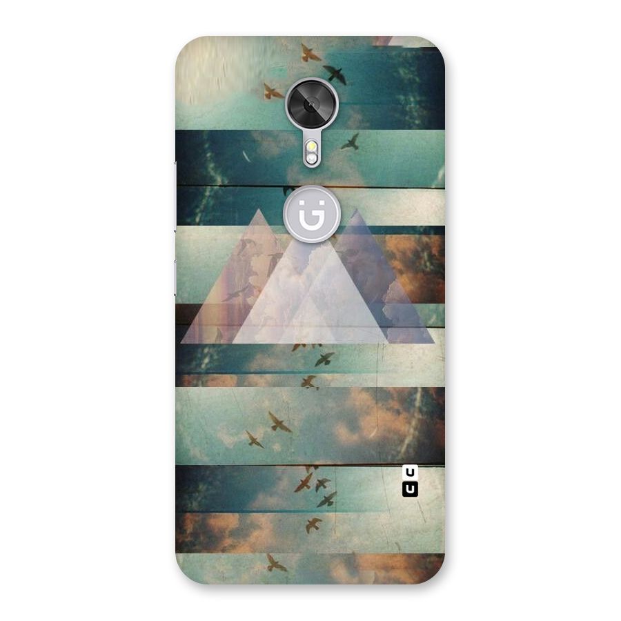 Three Triangles Back Case for Gionee A1