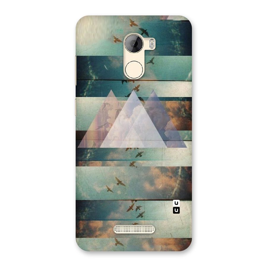 Three Triangles Back Case for Gionee A1 LIte