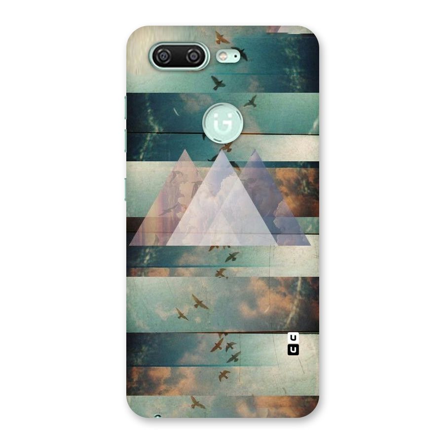 Three Triangles Back Case for Gionee S10