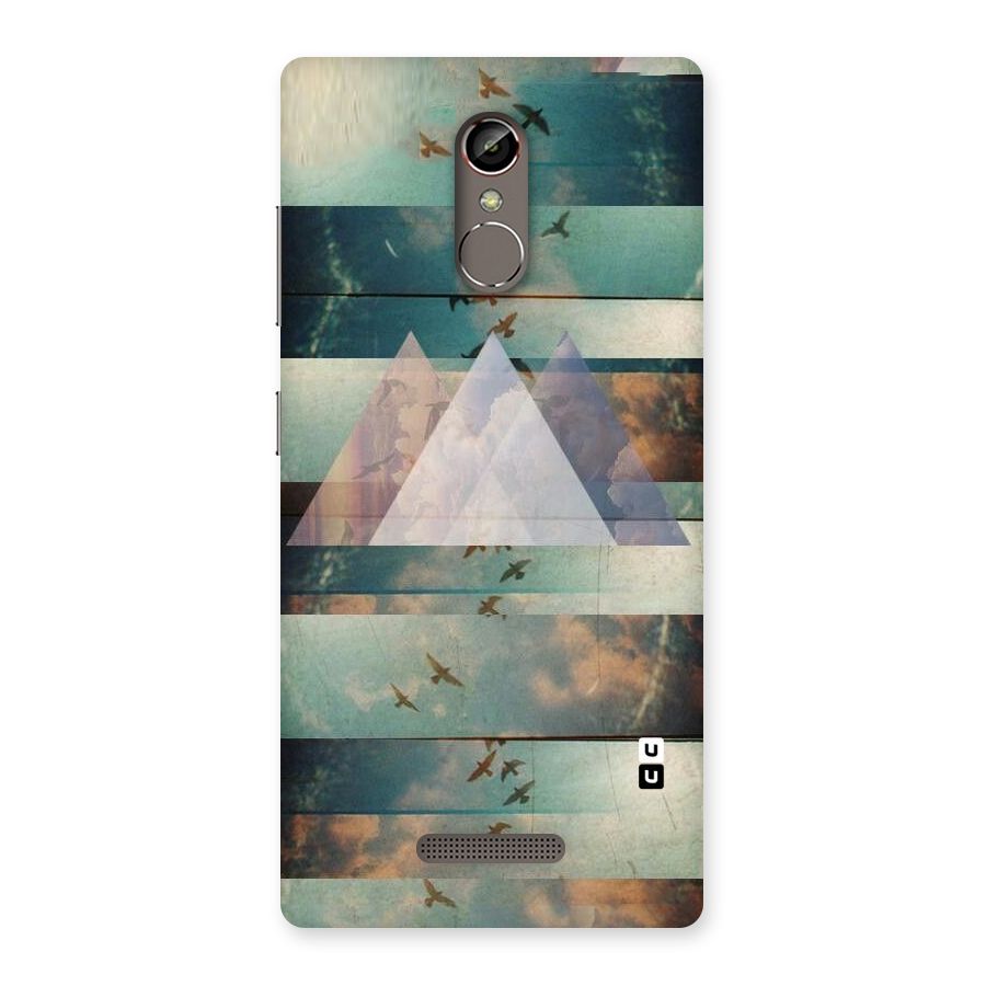 Three Triangles Back Case for Gionee S6s