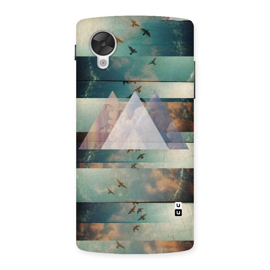 Three Triangles Back Case for Google Nexsus 5
