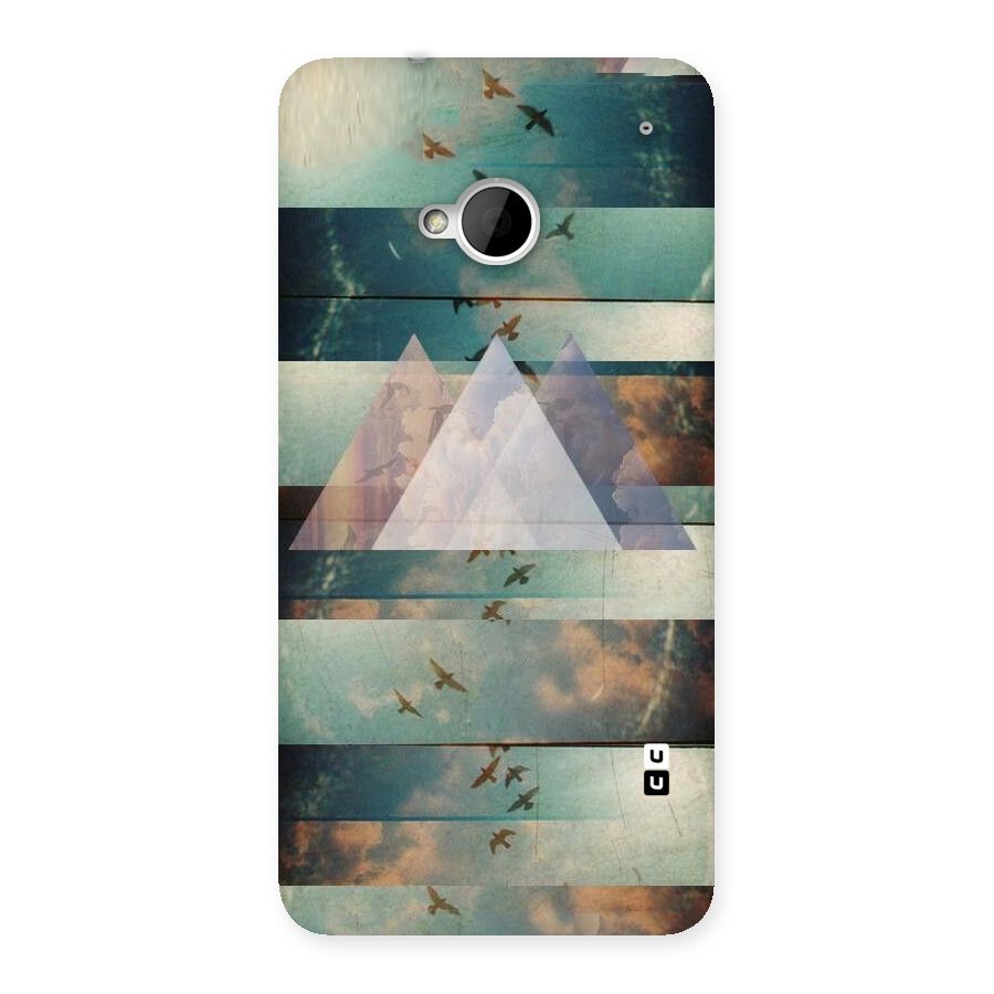 Three Triangles Back Case for HTC One M7