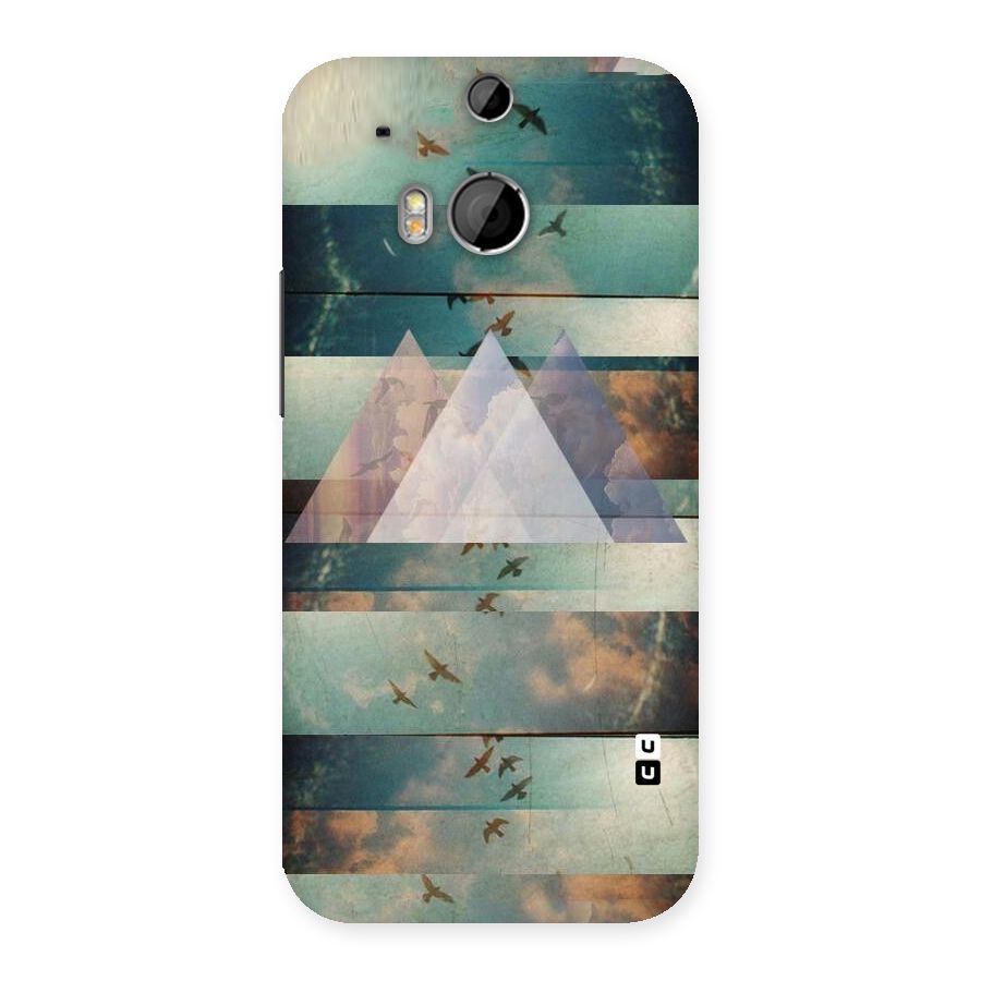 Three Triangles Back Case for HTC One M8